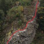 Ferrata na Jezerní stěně